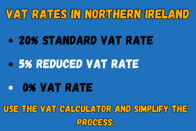 VAT rates in Northern Ireland 
